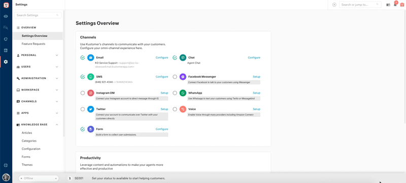 Kustomer-for-chatbot-ai-marketing-tools