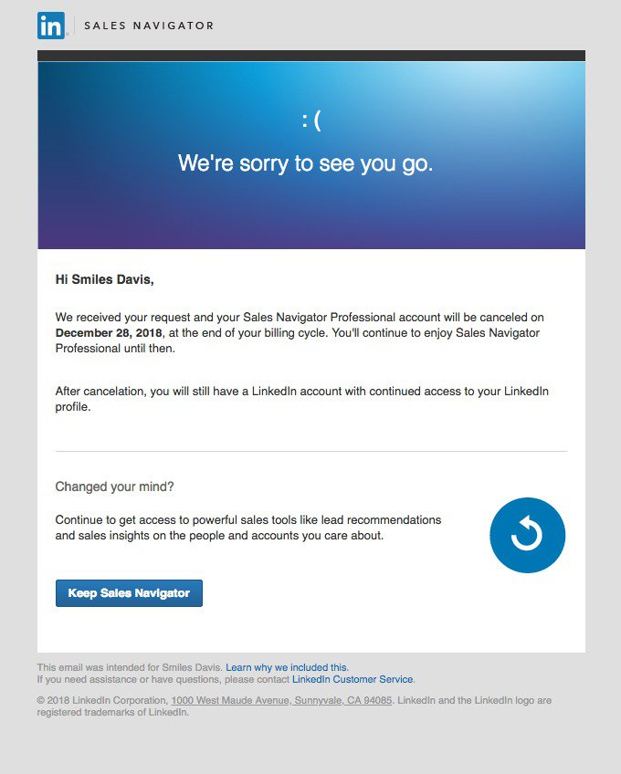 SaaS-subscription-renewal-email-examples-linkedin