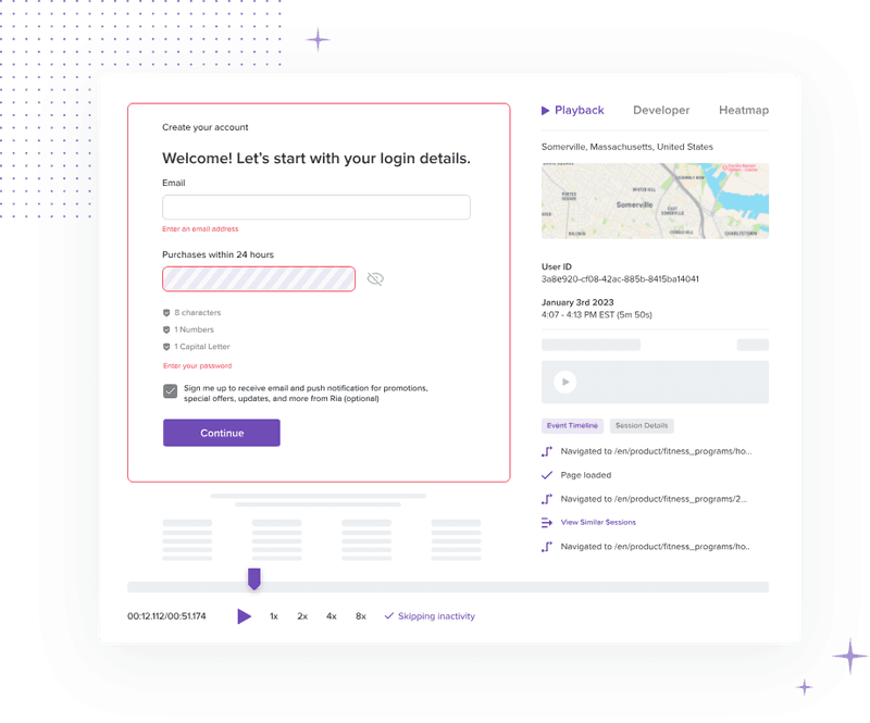 logrocket session replay masking