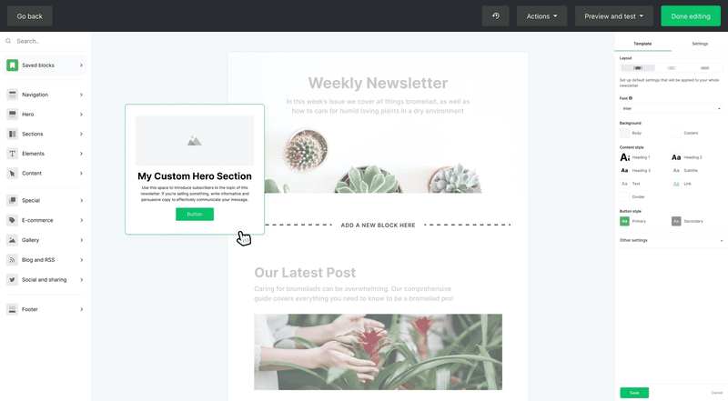 mailerlite user onboarding tools