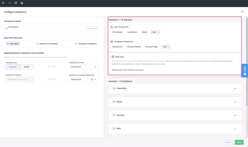 Userpilot-Salesforce