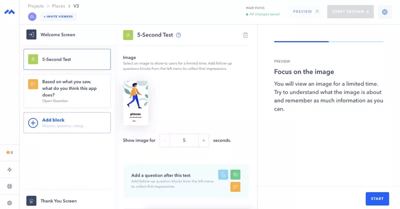 Product management software: Maze 