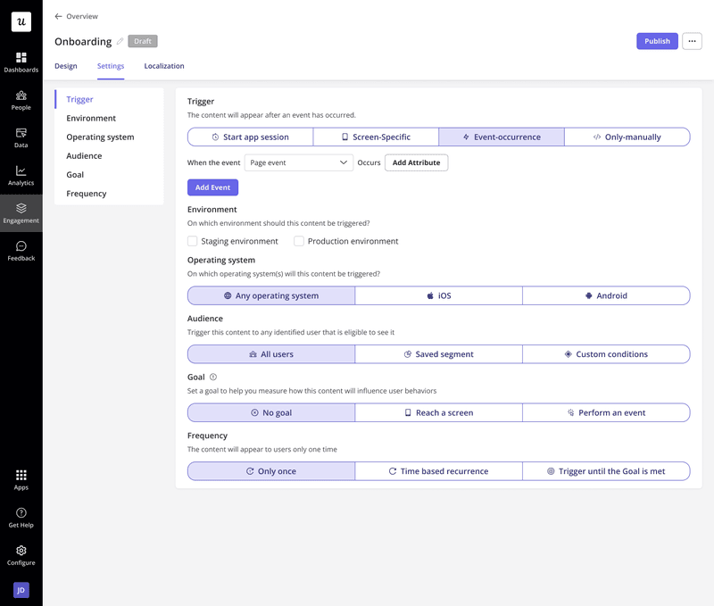 onboarding personalization