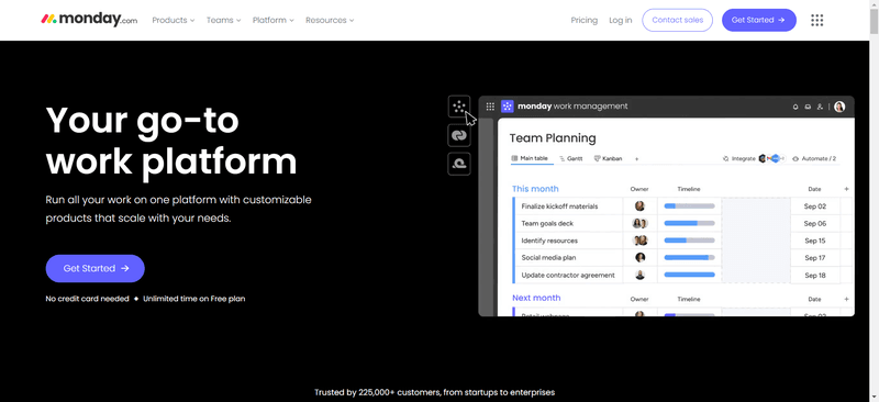 monday product management software