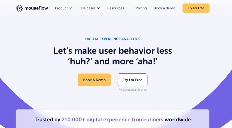Mouseflow website
