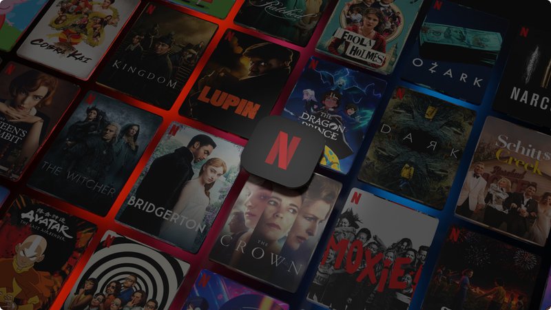 A screenshot of a marketing image of Netflix