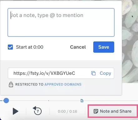 Fullstory session replay collaboration features