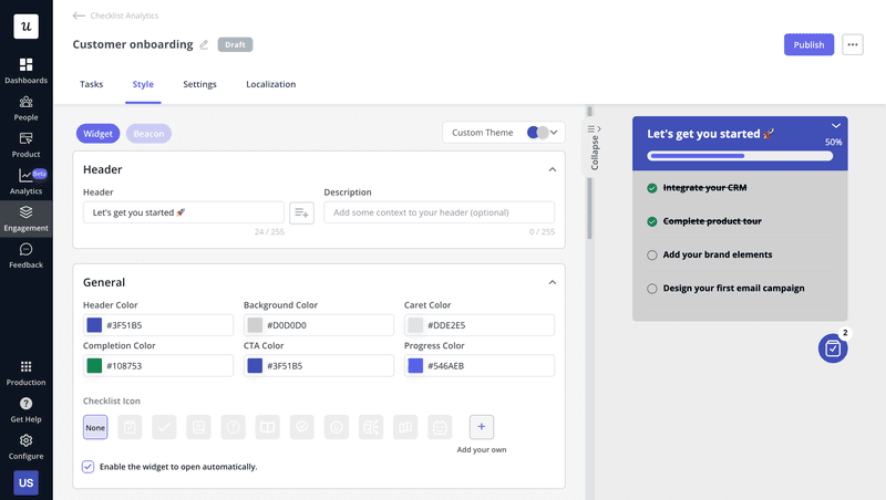Customer onboarding process: use onboarding checklists