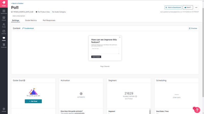 Pendo-dashboard
