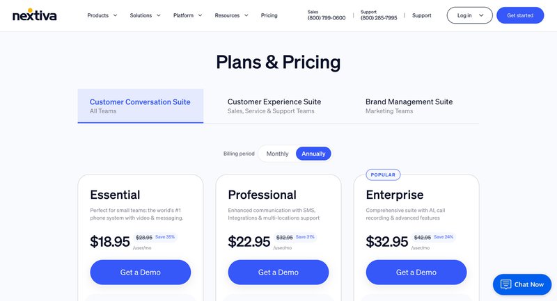 Nextiva-pricing