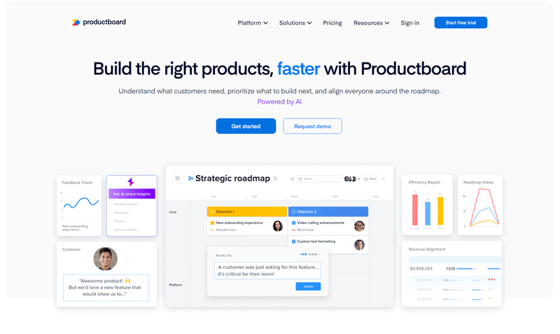productboard product management software