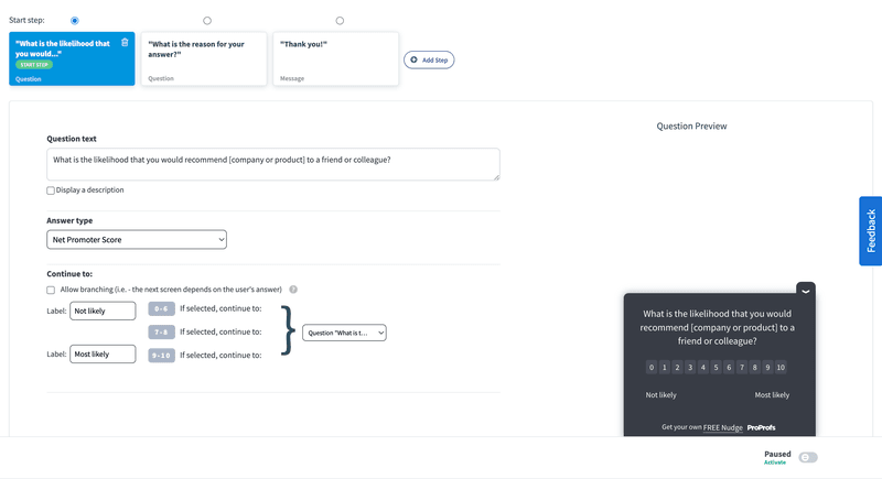 nps software qualaroo