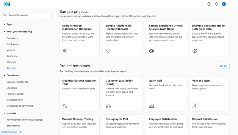 Qualtrics product research tools