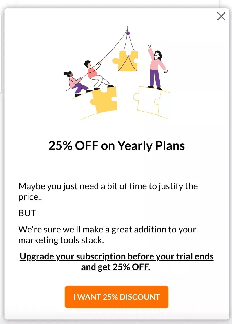 limited deal example real time customer engagement