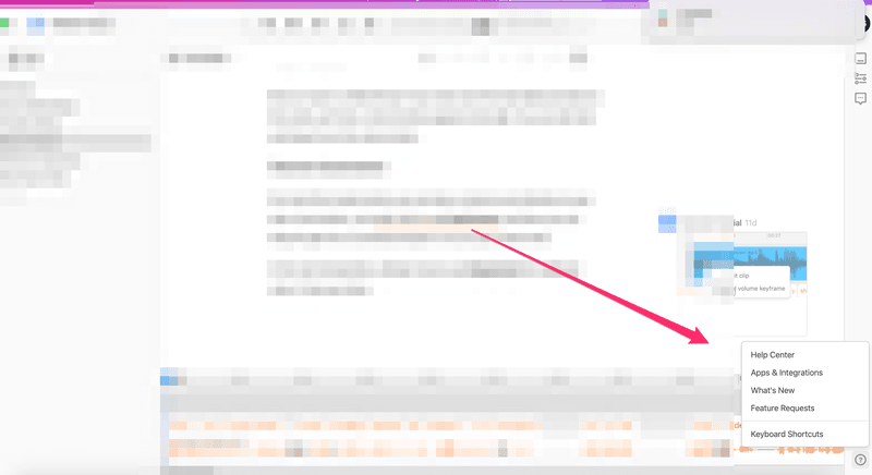 descript help center widget