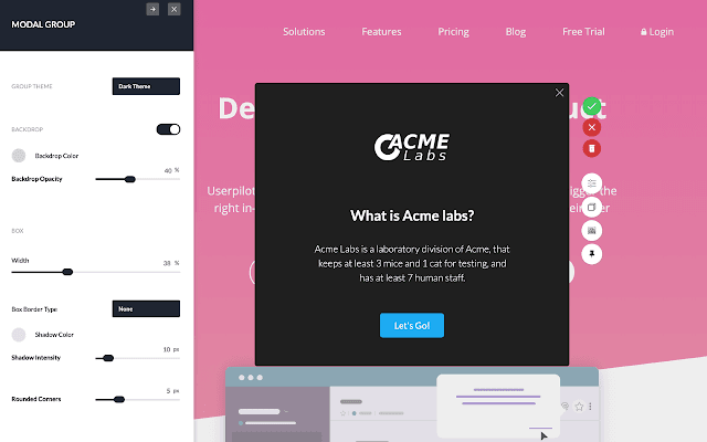 userpilot chrome extension