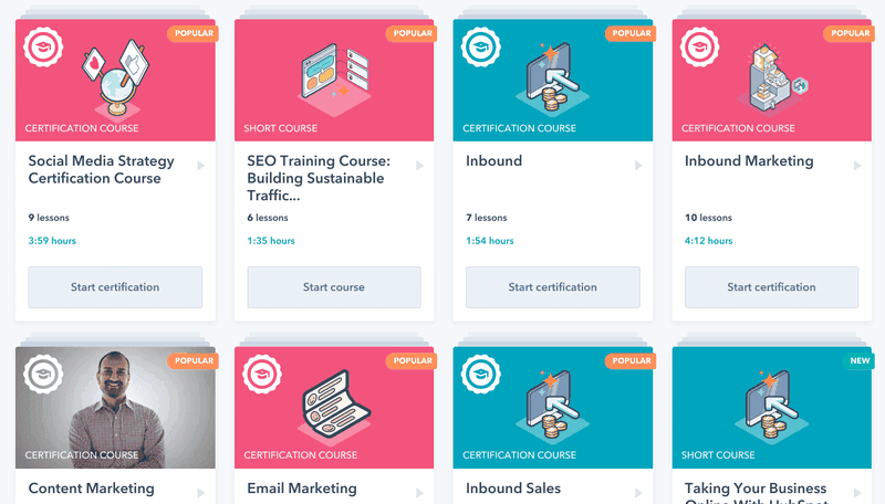 hubspot self-serve onboarding academy