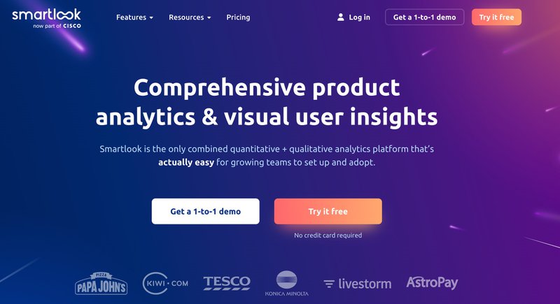 Smartlook website