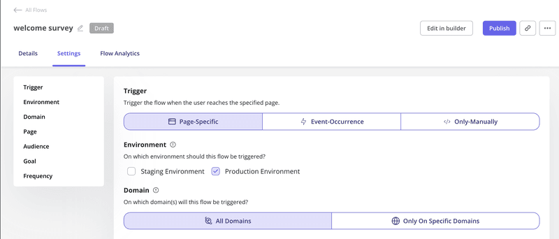 survey targeting.