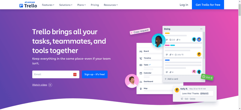 trello product management software