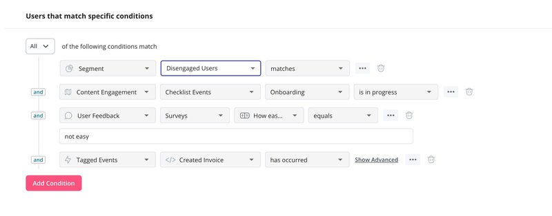 userpilot user segmentation