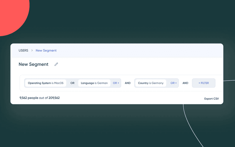 segmentation on userguiding