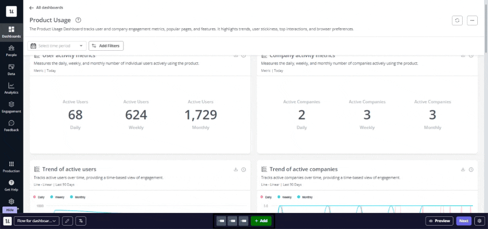 Userpilot create tooltip GIF