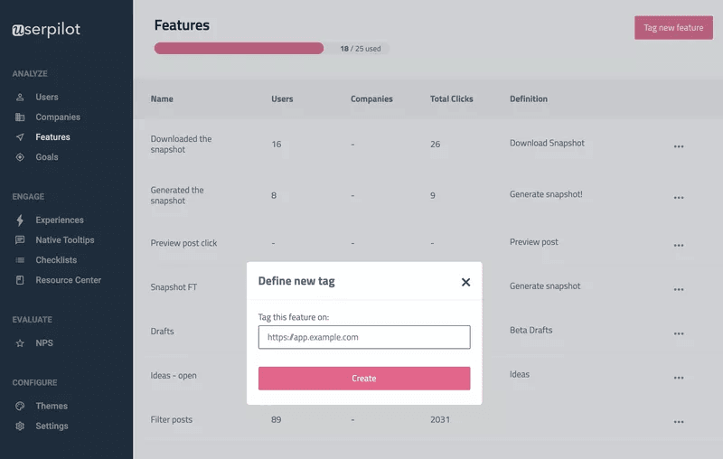 feature-tagging-churn management strategies