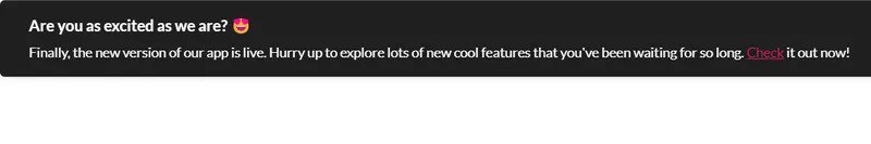 userpilot in-app notification