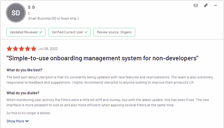 userpilot-review-g2-platform