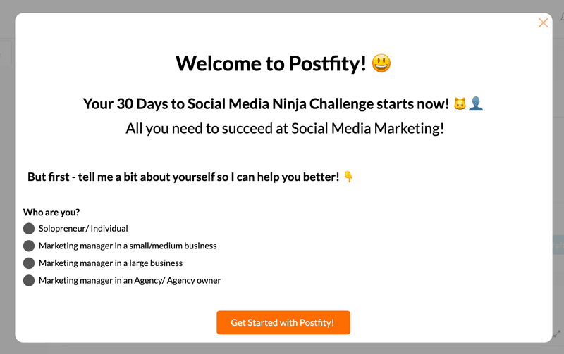 Postfity microsurvey