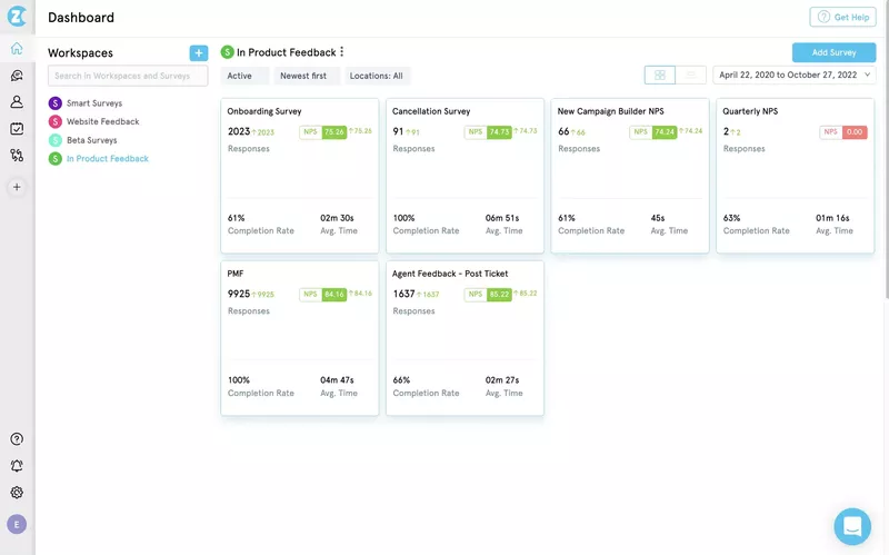 Product feedback software: Zonka Feedback