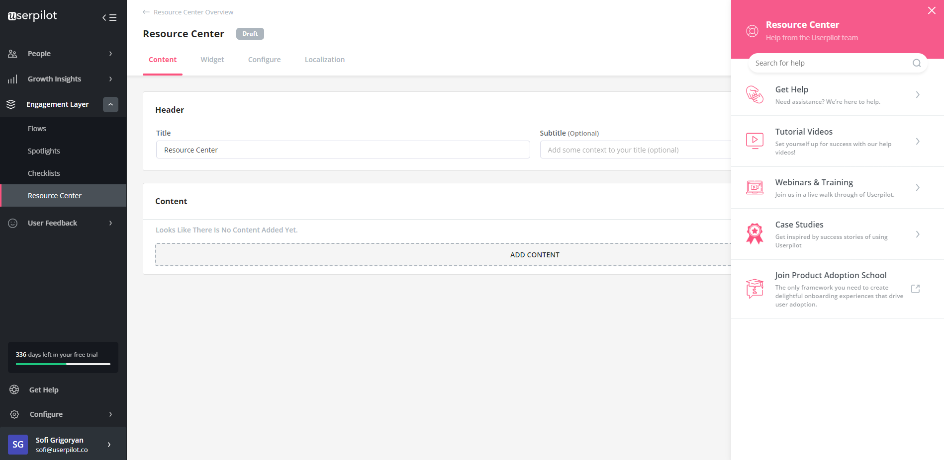 Centre de ressources Userpilot