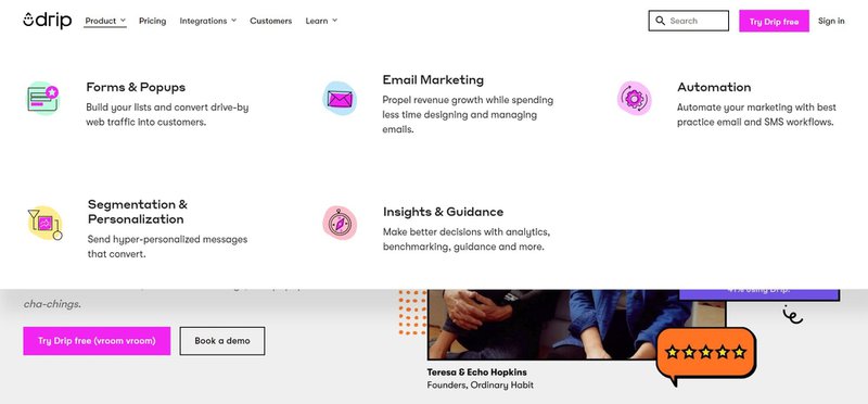 Drip-reengaging-churned-customers-software