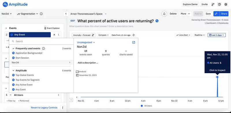 amplitude app analytics tool