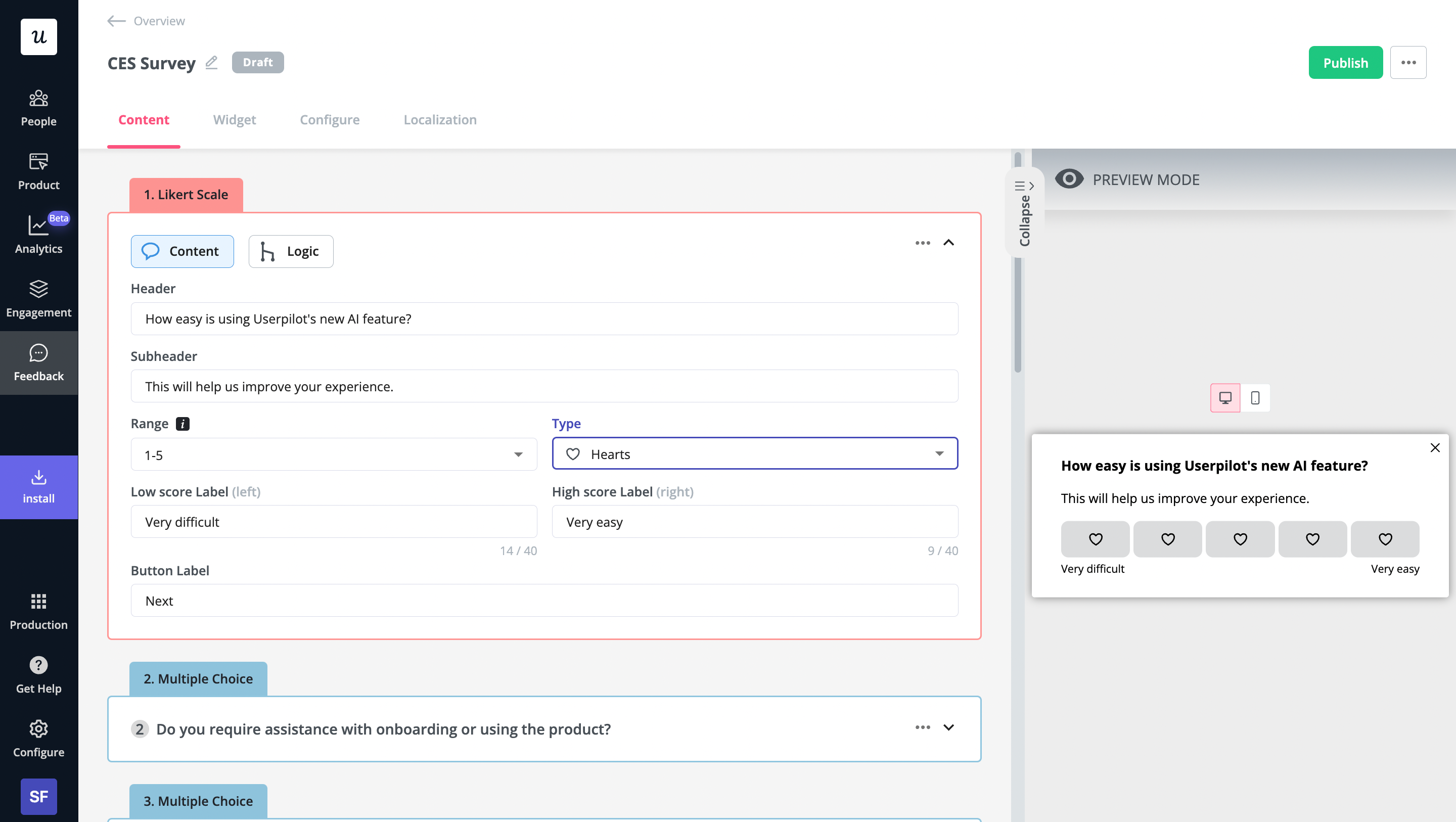microsurveys-userpilot