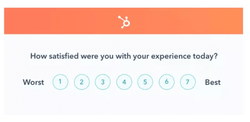 Hubspot-NPS-survey