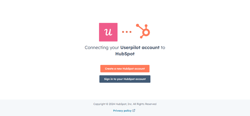 Userpilot-HubSpot-integration