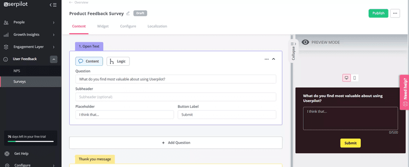 in-app-survey-userpilot-activation-vs-adoption