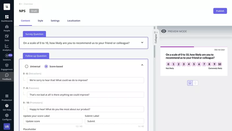 Conditional logic in Userpilot