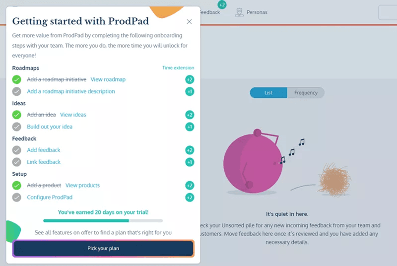 Prodpad-gamification-activation vs adoption
