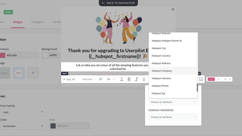 Userpilot product experiences