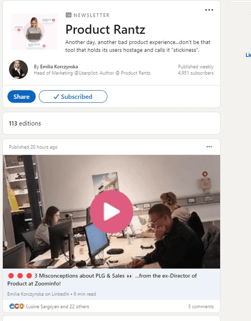 How to improve customer retention: Userpilot’s Product Rantz newsletter