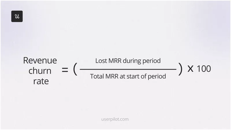 How to calculate revenue churn rate