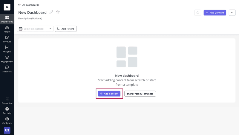 Step 2: Click Add Content