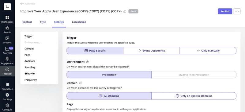survey-settings-for-better-triggering