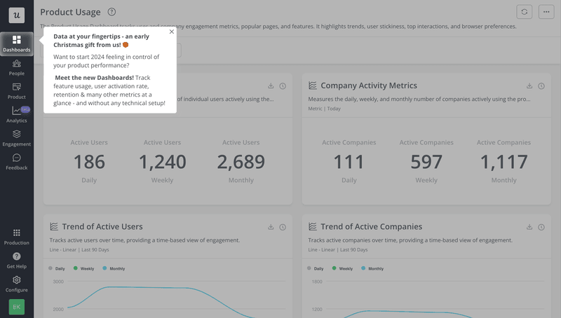New user retention strategies: contextual in-app guidance