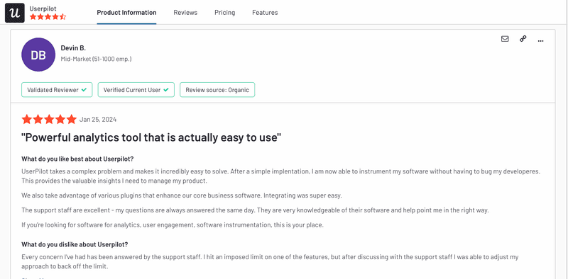 userpilot-g2-review-funnel-tracking-software