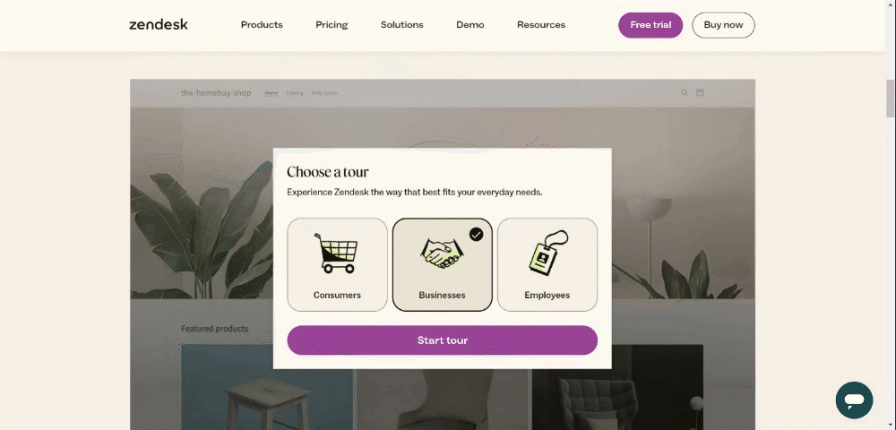 Zendesk’s branched flow