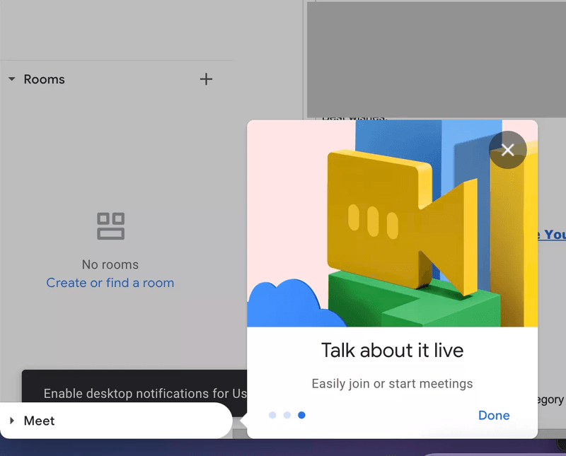 Google feature callout user adoption rate SaaS